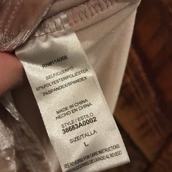 Nordstrom crushed velvet pink tee - Picture 5 of 5